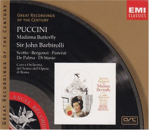G. Puccini/Madama Butterfly-Comp Opera@Scotto (Sop)/Bergonzi (Ten)@Barbirolli/Rome Opera Orch